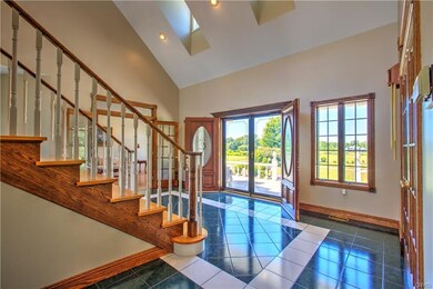Amazing Foyer view from the Family Room.; the Livi