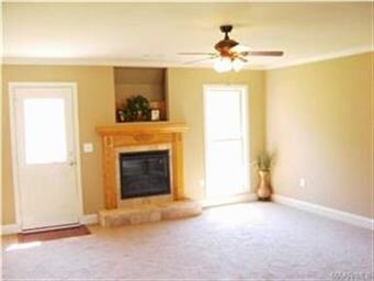Greatroom has Elect. fireplace w/ heat booster.