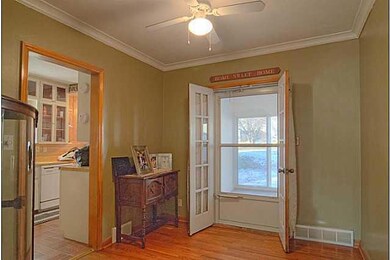 Dining Room. DR with open french doors to the 4 se