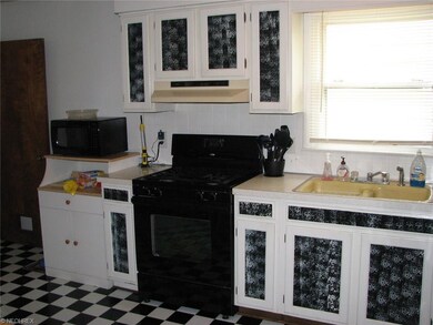 Kitchen with newer appliances.
