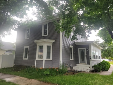 big home on a corner lot