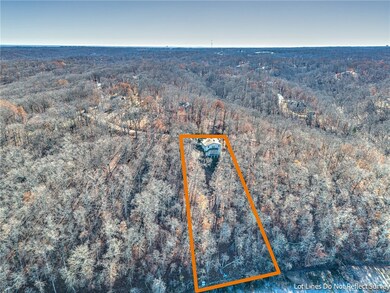 Aerial view of property