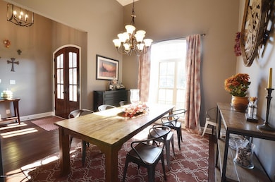 Dining room and entry