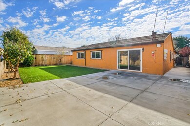 Low maintenance backyard with slab