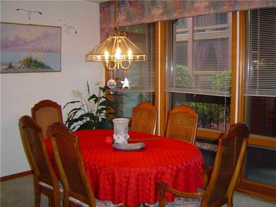 Dining Room. Windows brighten space