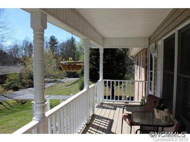 Rocking chair covered porch