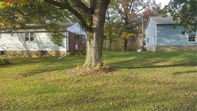 Back of house and garage.