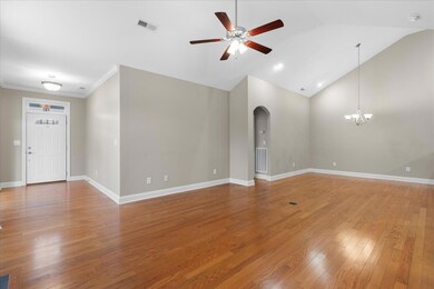 Beautiful Wood Floors Throughout Living