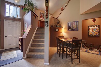 2 STORY FOYER & DINING AREA