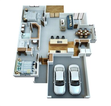 Picture is base floor plan, does not represent fin
