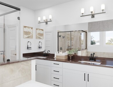 Beazer Homes Treeline Alpine floorplan. This is not a photo of the actual home, but is a photo of the Alpine floorplan.