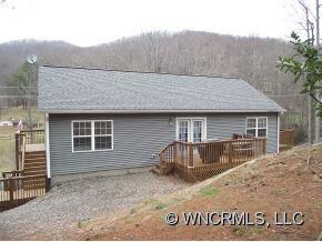 Back deck and mountain views!