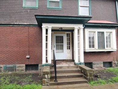 The side porch is convenient to the garage for car