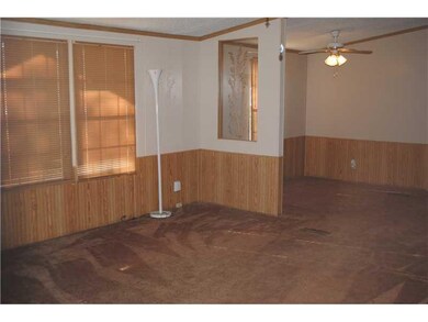 Living Room. With a view of the separate dining.