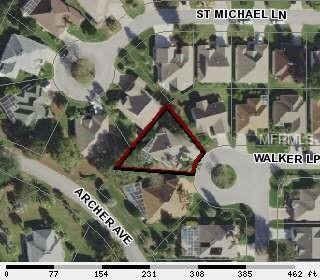GIS Aerial Photo from tax records.