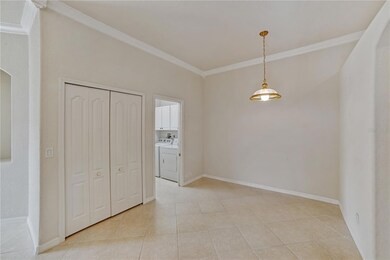 DINING/FLEX ROOM WITH LARGE WALK IN PANTRY AND ENTRANCE TO LAUNDRY ROOM