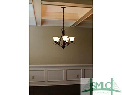 Dining Room. Coffered Ceiling!
