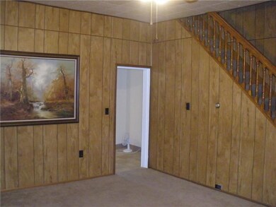 Nice size living room for family night.