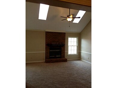 Large Vaulted Great Room with new carpet through o