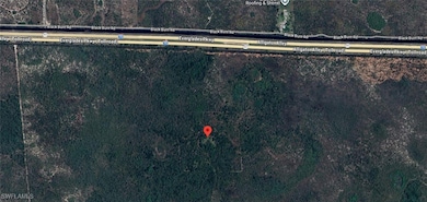 Aerial map of property and surrounding area