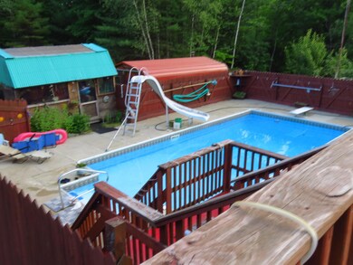 Pool in summer