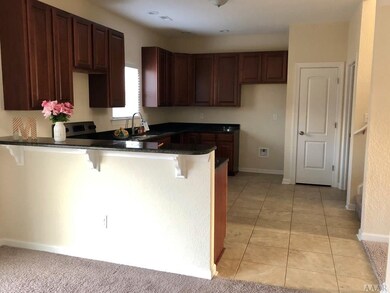 kitchen with granite countertops