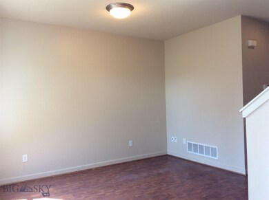 freshly painted living room.
