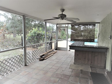 Back covered porch