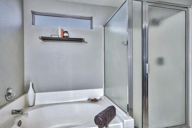 Shower and tub in master bath