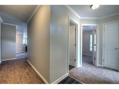 Second bedroom and bathroom off right side of foye