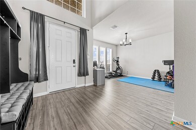 Entry and Dining/flex space