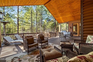 Amazing extended back deck