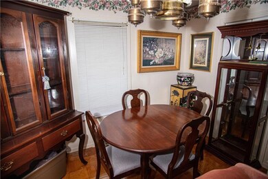 View of dining space