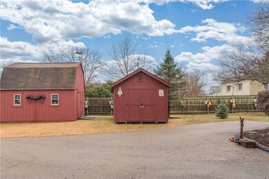 2 very organized,roomy sheds