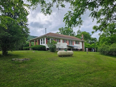 Side of house from driveway