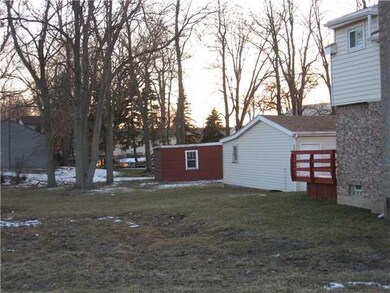 Exterior Back. This property also has a nice size 
