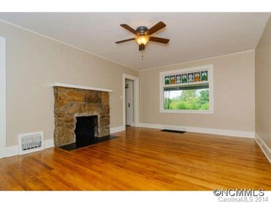 Gleaming hardwood floors