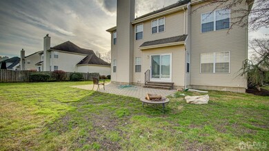 Large paver patio.