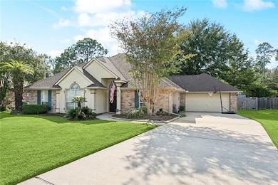 Long driveway holds several cars