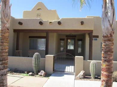 Front  gated Courtyard