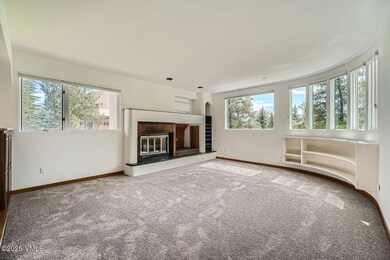 Living Area with Fireplace