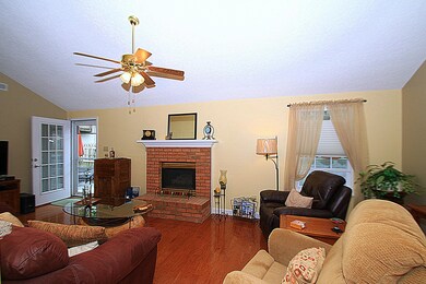 Cathedral Ceiling Family Room