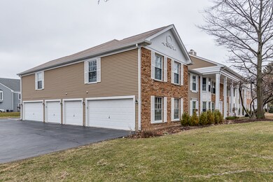 One car garage attached to condo.