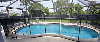 View of pool featuring a fenced backyard, a patio