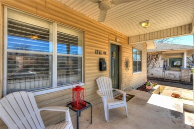 Front porch.