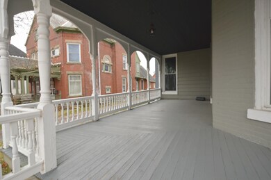 Front porch from the steps