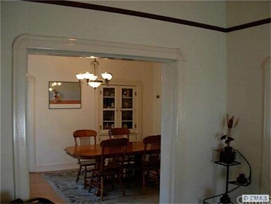 Living room towards dining room