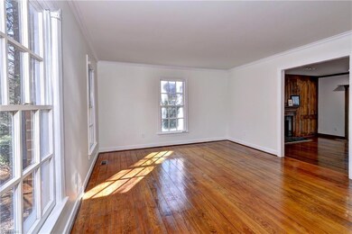 Virtually staged formal dining room