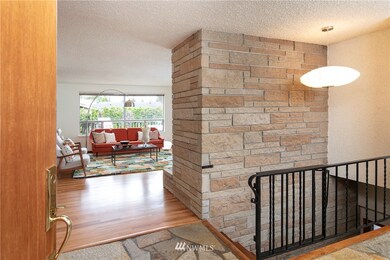 Slate floor in the large entry. 