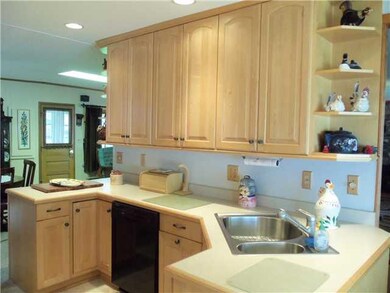 Kitchen. Solid Maple cabinets by Bernhardt.